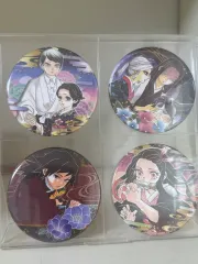 鬼滅の刃 缶バッジセット (義勇 禰豆子 玉代 お館様)