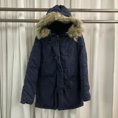 DENIM & SUPPLY POLO RALPH LAUREN N3B ネイビー ミリタリー フード マウンテンパーカー M