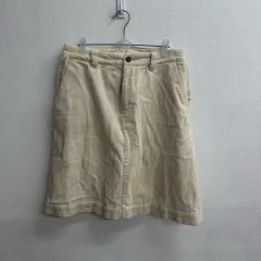 マーガレットハウエル MHL アイボリー コーデュロイ スカート ミディ丈 2