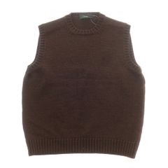 ZANONE ザノーネ ウール ミドルゲージ スキッパー ニット ネイビー 48 