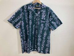 Deus Ex Machina Deus Ex Machina 棉質夏威夷襯衫 短袖夏威夷襯衫 短袖開襟印花襯衫 DEUS COSTOMS 綠色 L