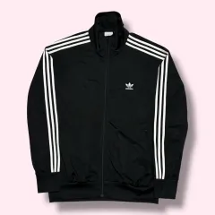 アディダス ファイヤーバード ブラック トラックジャージ