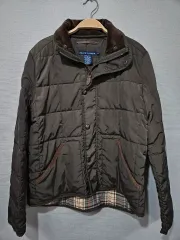 ラルフローレン キルティング ジャケット ブラウン コーデュロイ M