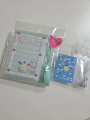 サンリオ ウサハナ 南京錠 メモ帳 ケース プロフィール ノートガチャ