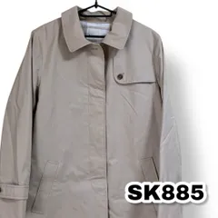 組曲（クミキョク）ショートトレンチコート ベージュ色 6サイズ レディースコート　管理SK885のサムネイル