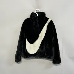 ナイキ レディース フェイクファー ジャケット XS 55程度