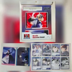 名探偵コナン 工藤 新一 란 グッズ セット( 30 周年 展示会 アクリル ジオラマ tcg )