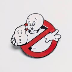 무료 배송! 핀즈 PINS 핀 배지 [Casper (캐스퍼 고스트 버스터즈)] 〚 아메리칸 잡화 아메토이 〛