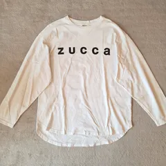 ZUCCA ロンT メンズXL ホワイト ロゴT 日本製 コットン100のサムネイル