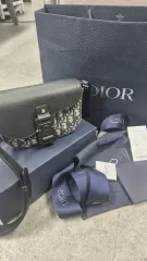 ディオール オブリーク ミニ サドル メッセンジャーバッグ フルセット