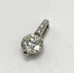 2154 タサキダイヤネックレスPT850プラチナ0.419ct - メルカリ