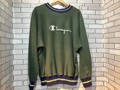 Champion REVERSE WEAVE チャンピオンリバースウェーブ USA製 90s スウェット Lサイズ アメリカンカジュアル グリーン