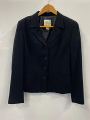 ピD176⚫︎KUMIKYOKO⚫︎クミキョク⚫︎アウター⚫︎ジャケット⚫︎長袖⚫︎レディース⚫︎size4⚫︎黒