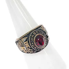 Vintage Ring ヴィンテージリング 指輪 カレッジリング      ゴールドカラー レディース / 240001128686