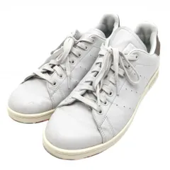 アディダス ゴルフシューズ ライトグレー×ブラウン 9296 STAN SMITH スパイクレス メンズ 27.5 ゴルフウェア adidas