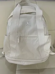 送料無料！！希少！！NIKE ジョーダン　バックパック　ホワイトリュック　型番 WA0868-782    #80326MOML8