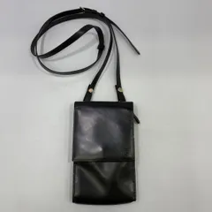 【中古】PAUL SMITH ショルダーポーチ ブラック エンボスロゴ  ポール・スミス [24][240024544260]のサムネイル