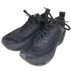 良品 NIKE ナイキ ウィメンズ ズーム ダブル スタックド スニーカー CI0804-001 23.5cm ブラック レディース 古着 中古 USED