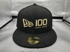 NEW ERA 59FIFTY 100周年記念限定モデル キャップ 7 5/8 (60.6cm) ブラック×ゴールド 1920-2020 メモリアル