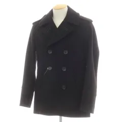 【中古】コーチ COACH ウールナイロン ピーコート ブラック【サイズXS】【メンズ】のサムネイル