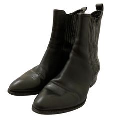 美品 Alexander Wang アレキサンダーワン ANOUCK サイドゴアブーツ サイズ36 ブラック レディース 古着 中古 USED