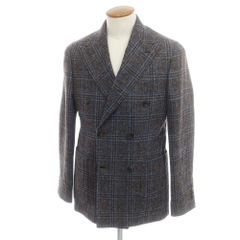 BARBA×Loro Piana】テーラードジャケット ダブルブレスト 三者混 