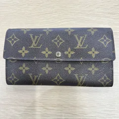 ルイヴィトン Louis Vuitton  ポルトモネクレディ モノグラム 　長財布