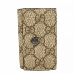 グッチ(Gucci) グッチ アクセサリー・キーケース GGスプリーム 115063  ブラウン メンズ レディース