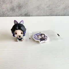 鬼滅の刃 胡蝶しのぶ ちょこのっこフィギュア ラバーチャームセット