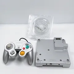 ゲームキューブ ゲームボーイプレイヤー DOL-017 シルバー スタートアップディスク付き GAMECUBE コントローラー 中期型 DOL-003 動作確認済み ニンテンドー Nintendo 管理番号M1634