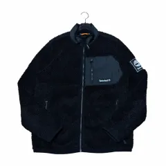 Timberland ブラック ボア フリース ジャケット