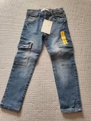 ZARA キッズ カーゴ デニム ズボン 5歳 (新品)