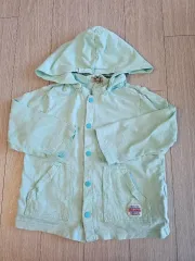 ミッキーマウス ミント コットン カーディガン 90