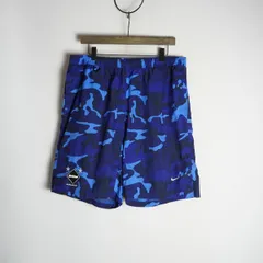 14AW FCRB F.C.Real Bristol ブリストル × NIKE ナイキ PRACTICE SHORTS プラクティス ショーツ ショート パンツ 迷彩 青 1325Q★4