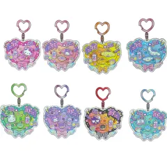 サンリオ 原宿 限定 レア アクリル キーチェーン シャカシャカ ハローキティ バッドばつ丸 ハンギョドン