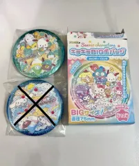 サンリオ フルーラ キラキラ BIG 缶バッジ ポチャッコ