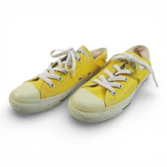 コンバース CONVERSE ALL STAR オールスター ローカットスニーカー 23.0㎝ イエロー系 キャンバス