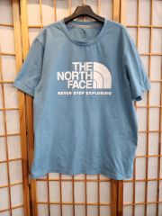 THE NORTH FACE ザノースフェイス 半袖 Tシャツ ブルー 105