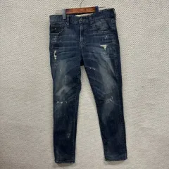 バックルー ダメージジーンズ ストレッチ デニム 30インチ A05954