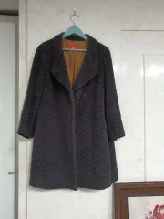 KUHO ラマ麻混コート