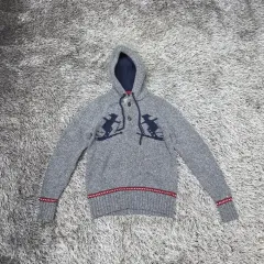 トミーヒルフィガー フードニットT/メンズ(M)/JP1252