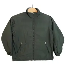 エルエルビーン フリース裏地 フルジップアップ ジャケット グリーン