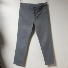 36/ユニクロ グレー スリムフィット パンツ/36-1128