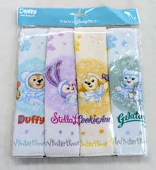 東京ディズニーシー ミニタオル Duffy and Friends White Wintertime Wonders 2023