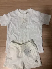 ザラ ベイビー 白 上下セット 92