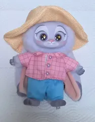 MINISO ズートピア 農夫 ジュディ ぬいぐるみ キーホルダー 正規品