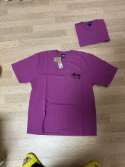 STUSSY ホノルル 半袖 Tシャツ ベリー カラー L サイズ