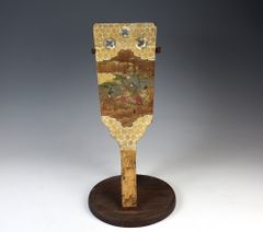 真作/佐竹永海/狩野永海/彦根藩御用絵師/布袋図/人物/布袋屋掛軸HK-123