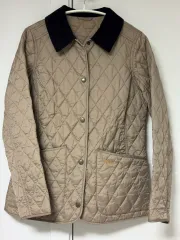 バブアー キルティング ジャケット ベージュ