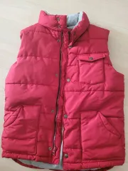 GAP ギャップ キッズ XL レディース Sサイズ レッド ダウンベスト